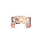 Manchette Infiniment, Finition Argentée, Guimauve / Bronze Rosé image number 1